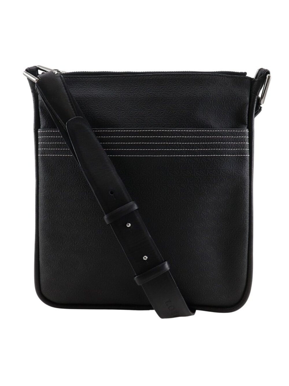 Loewe Repeat Anagram Black Shoulder
